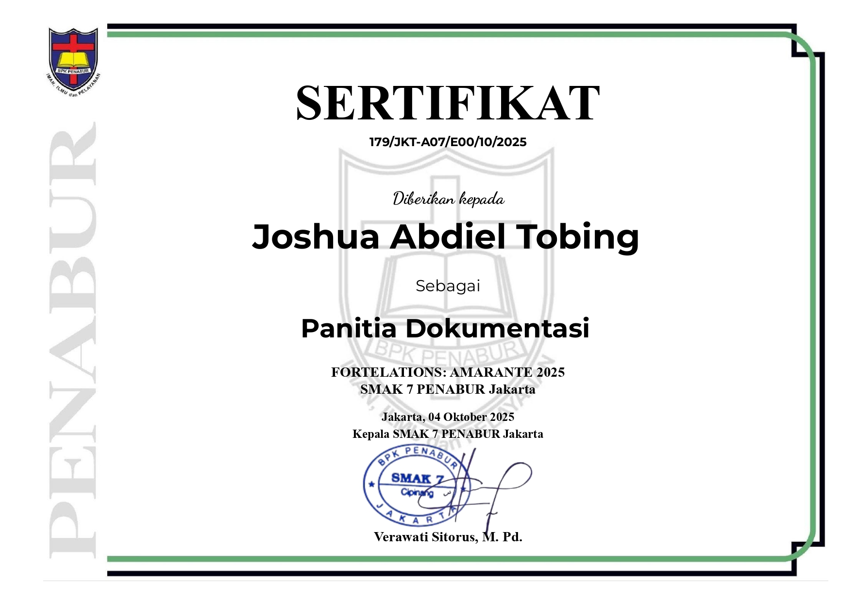 Sertifikat Desain Grafis